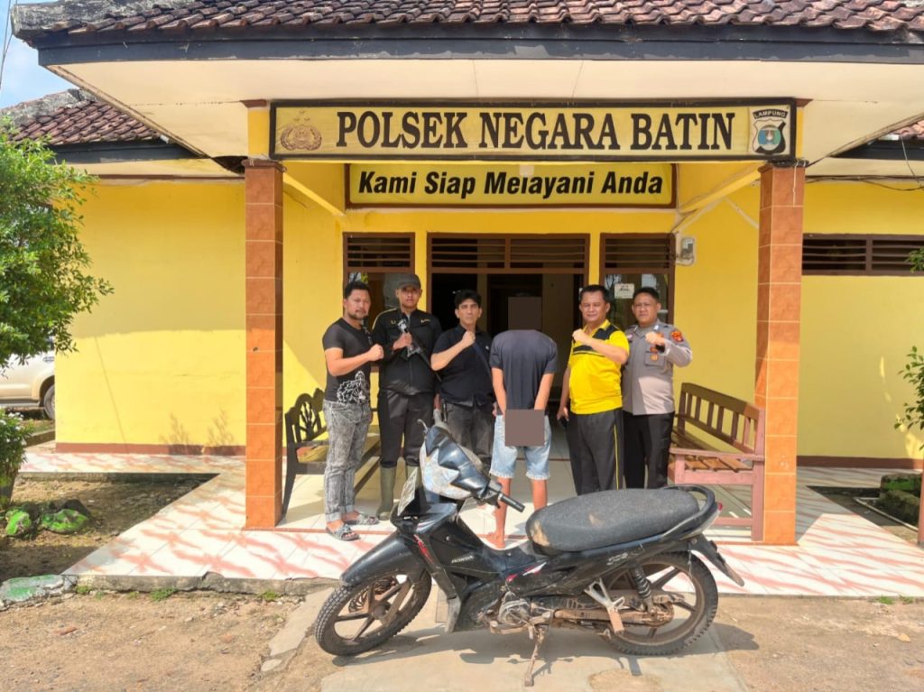 Curi 76 Tandan Sawit, Diduga Pelaku Diringkus Polsek Negara Batin