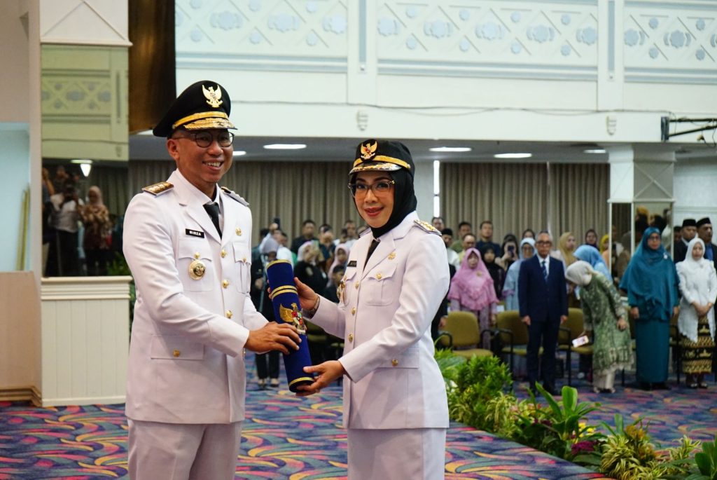 Ayu Asalasiyah Resmi Dilantik Sebagai Bupati Way Kanan Periode 2025-2030