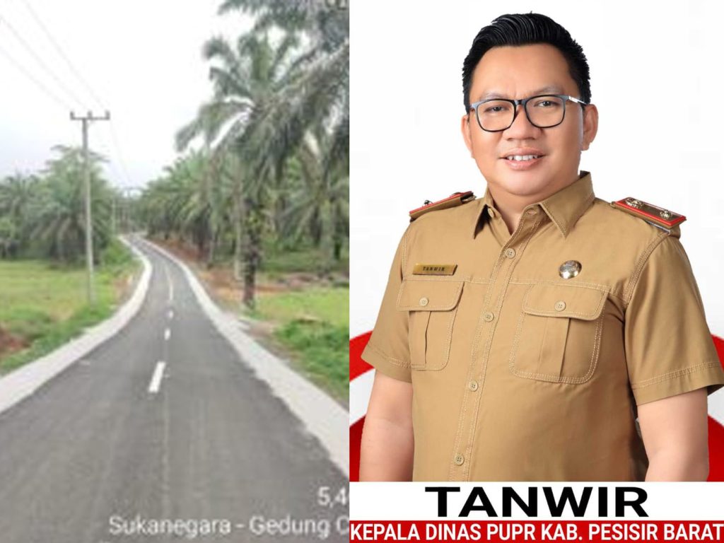 Lewat DAK Dinas PUPR Pesisir Barat, Adakan Pembangunan Peningkatan Jalan Sepanjang 2944 Meter