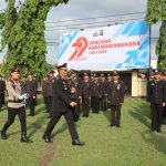 Hari Bhayangkara Ke-79, Polres Way Kanan Gelar Upacara dan Pesan Sinergi Menjaga Kamtibmas