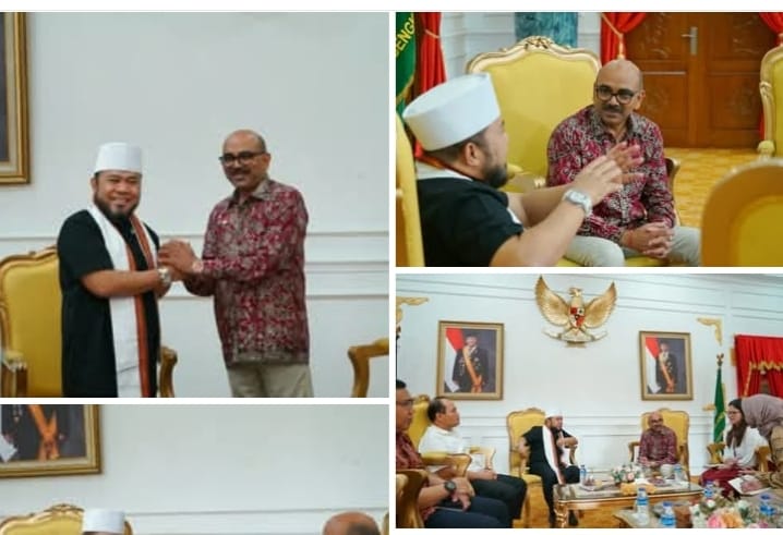 Gubernur Bengkulu H. Helmi Hasan. SE Terima Kunjungan Konsul Jenderal India