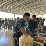 Komandan Kodim 0427/Way Kanan Ajak Anggota Melaksanakan Kegiatan Jum’at Bersih Wujudkan Lingkungan Nyaman