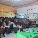 Polsek Pakuan Ratu Ajak Pelajar Madrasah Al-Ma’arif Jauhi Bullying