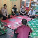 Kapolsek Kasui Sambangi Para Calon Pilkakam PAW Jaga Kamtibmas