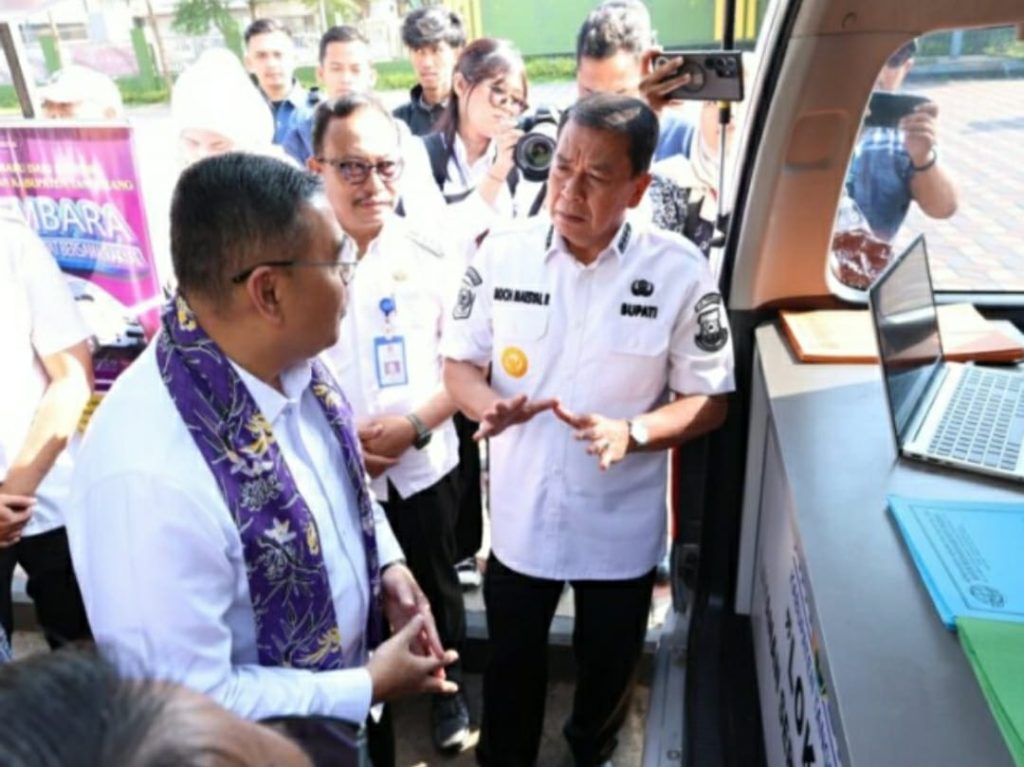 Bertajuk Membara! Kementrian ATR/BPN RI Bekerja Sama Dengan Pemerintahan Kabupaten Tanggerang Luncurkan Program Sertifikat Keliling