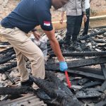 Kebakaran Landa Rumah Warga di Jukuh Kemuning, Polisi Datangi TKP Lokasi Tidak Ada Korban Jiwa