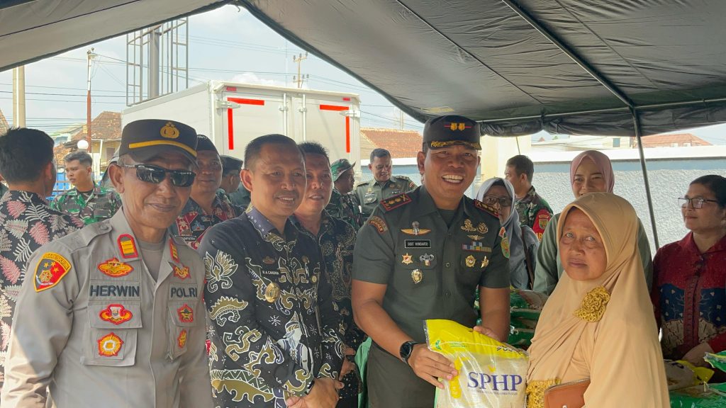 Sinergi TNI-Bulog, Dandim 0427/Way Kanan Nyatakan Siap Bantu Distribusi Beras