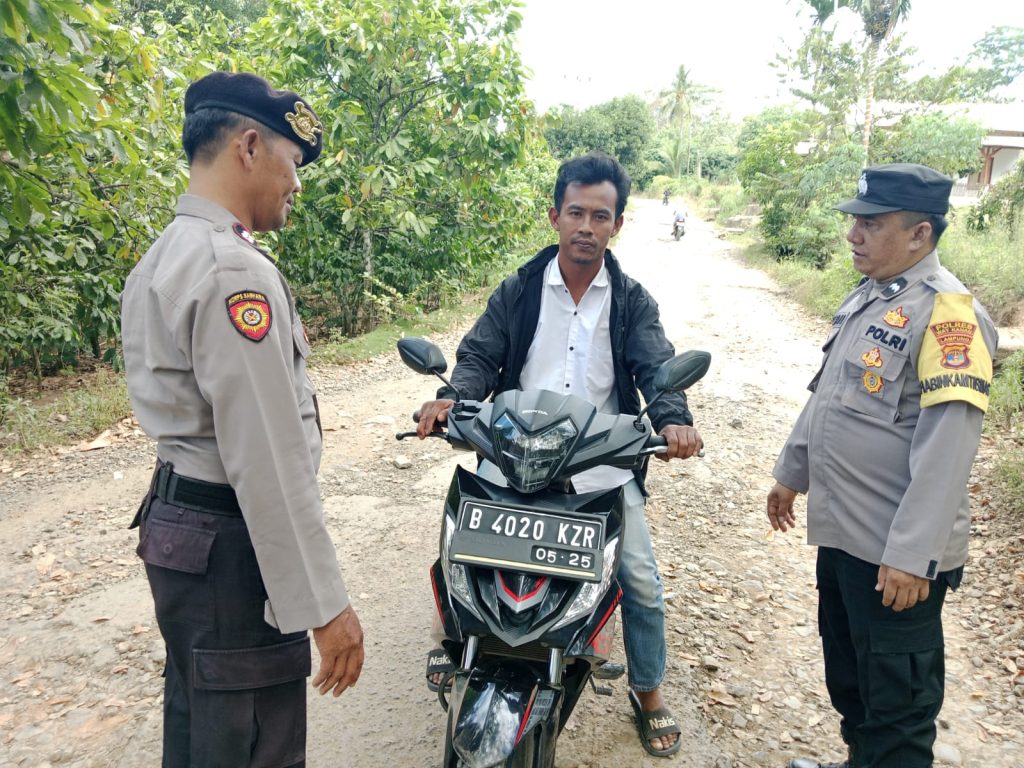 Polsek Rebang Tangkas Sosialisasi Layanan Call Center 110 Polri