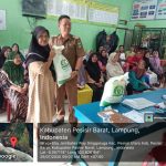 Dengan Rasa Sukur, Masyarakat Pekon Kota Karang Terima Bantuan Pangan Dari Kemensos