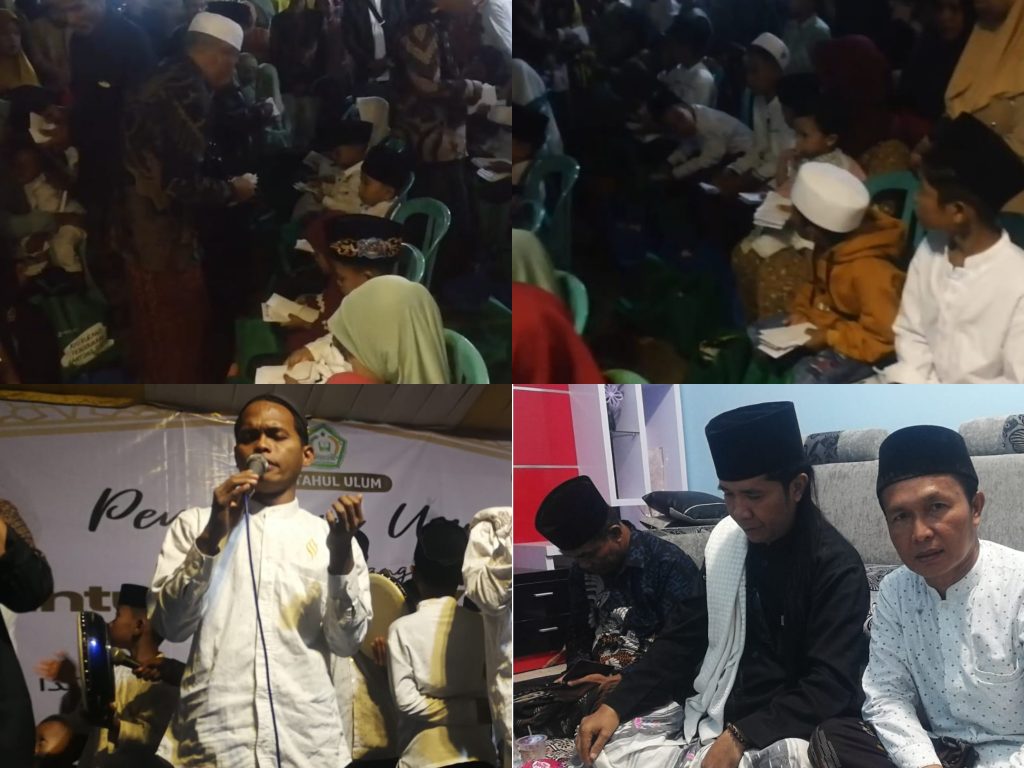 Peringati Bulan Muharram Puluhan Anak Yatim Dan Dhuafa Mendapat Santunan Dalam Pengajian Akbar Miftahul Ulum Andongsari