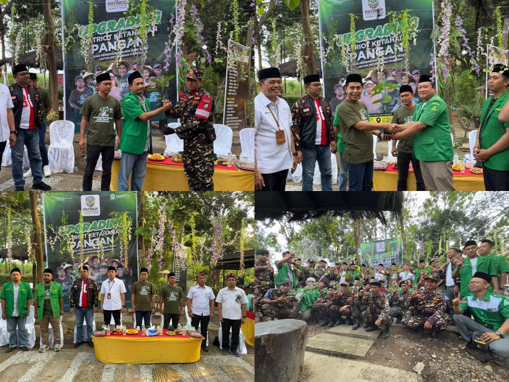Satgas Ansor Jatim Upgrading Patriot Ketahanan Pangan Dan 50.000 Bibit  Di BondowosoBuah