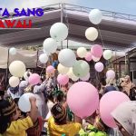 Pelepasan Balon Dalam Lepas Pisah Murid TK Dahlia 2 Karangsono