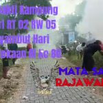 Kerja Bakti Kampung Berseri RT 02 RW 05 Menyambut Hari Kemerdekaan RI Ke 80