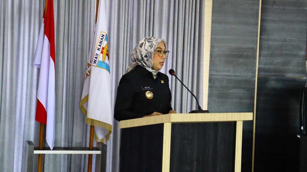 Bupati Way Kanan Lantik Pj. Kepala Kampung Kota Dewa Kecamatan Bahuga