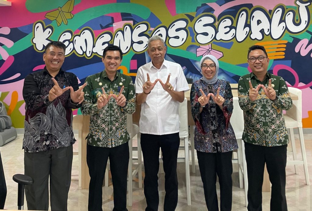 Pemkab Way Kanan Bahas Penguatan Program Sosial dan Pendidikan Bersama Kementrian Sosial RI