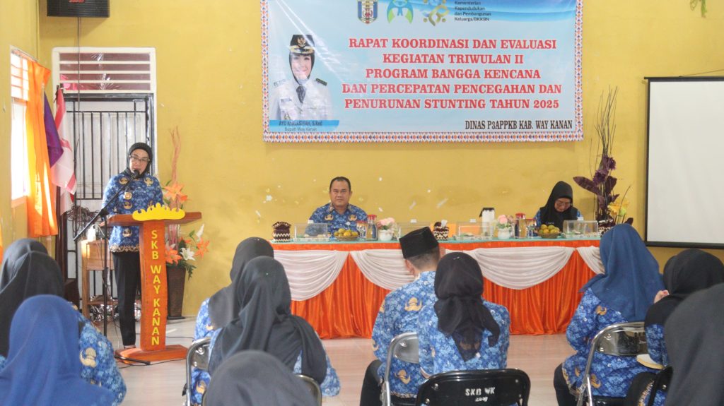 Bupati Way Kanan Dorong Optimalisasi Program Bangga Kencana dan Penanganan Stunting Secara Terpadu