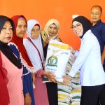 Bupati Ayu Luncurkan Penyaluran Bantuan Pangan Periode Juni-Juli 2025