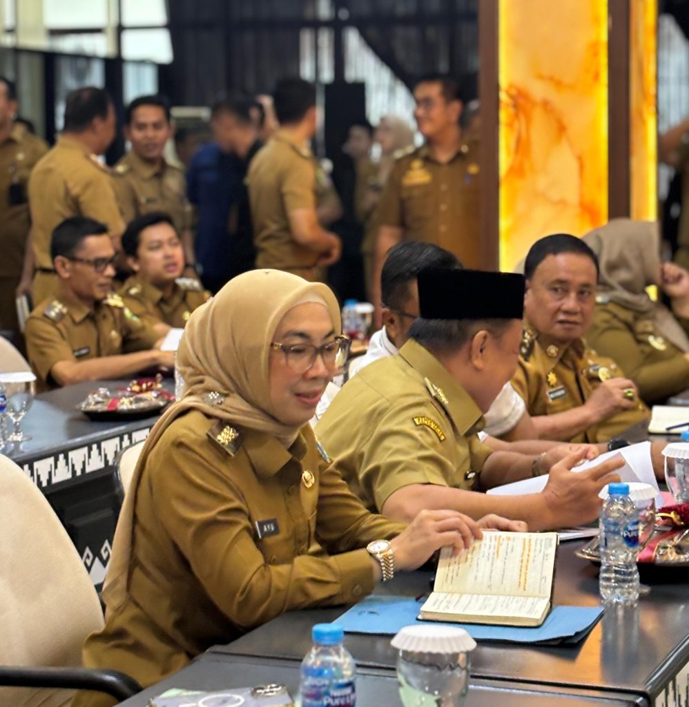 Bupati Way Kanan Hadiri Rakor Bersama Menteri ATR/BPN RI