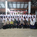 Camat Ediyansyah Kukuhkan 34 Anggota Paskibraka Kecamatan Sungkai Selatan