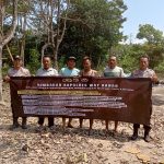 Cegah Kebakaran Hutan dan Lahan, Polsek Negara Batin Gelar Sosialisasi di Kampung Gedung Jaya
