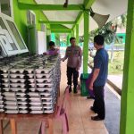 Polisi Monitoring Pembagian MBG Kepada Pelajar Paud Hingga SMA di Way Tuba