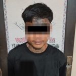 Polsek Baradatu Ringkus Pelaku Diduga Curi 10 Ponsel di Konter HP Tiuh Balak Pasar