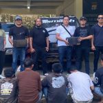 Maling Aki PLTS Di Pekon Margomulyo Warga Semaka Di Borgol Polisi