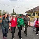 Meriahkan HUT RI Ke-80, Dandim 0427/Way Kanan Ikuti Jalan Santai, Perlombaan, dan Pembagian Doorprize, Bersama Forkopimda
