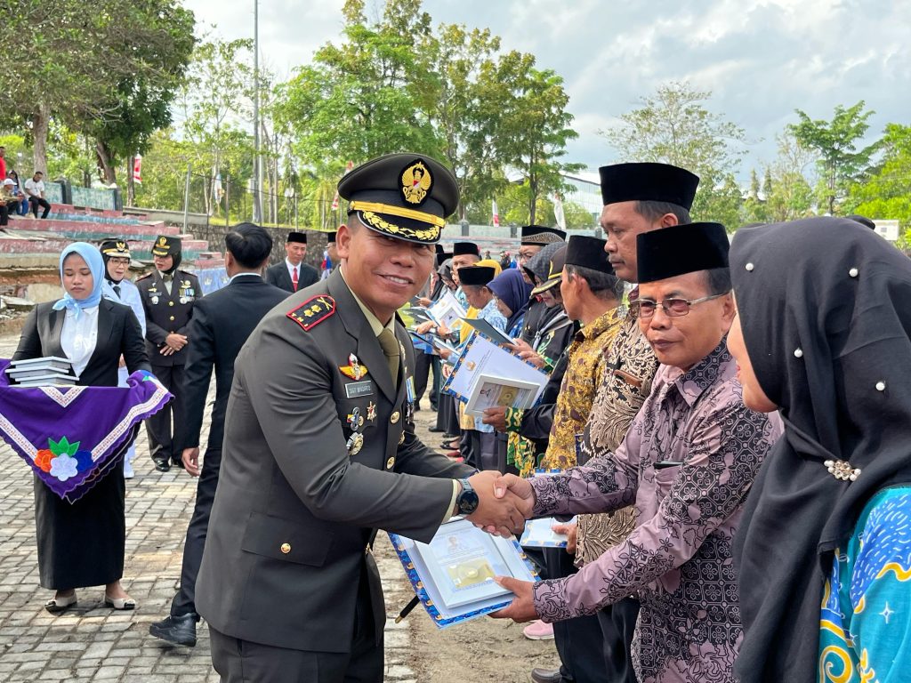 Dandim 0427/Way Kanan Tekankan Semangat di Peringatan HUT RI KE-80