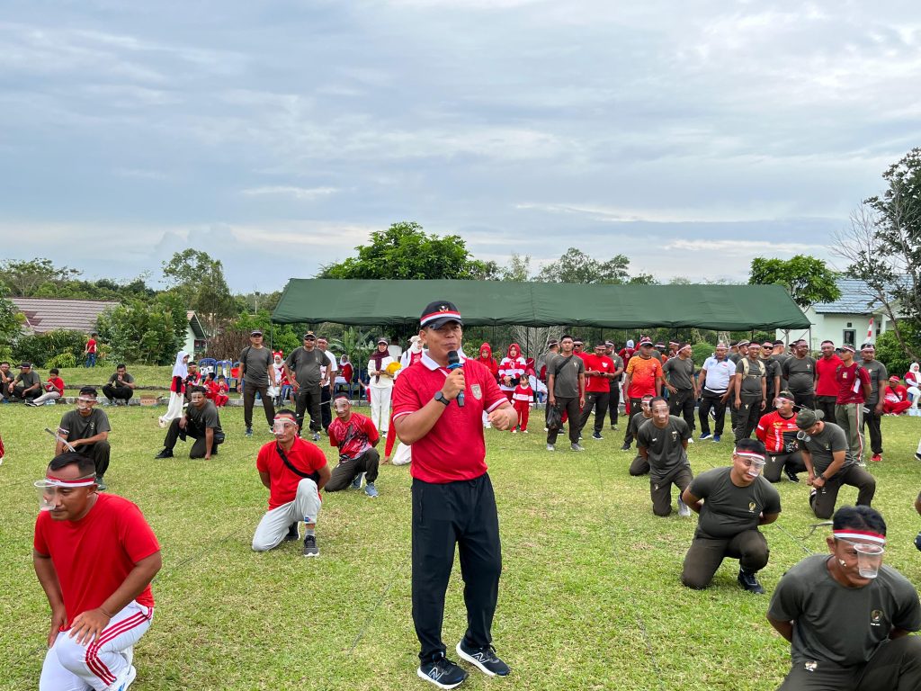 Kodim 0427/Way Kanan dan Persit KCK Cabang L Gelar Lomba Meriahkan HUT RI KE-80