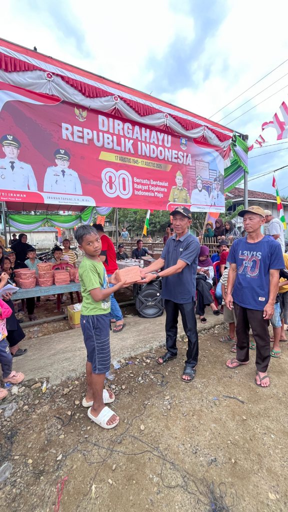 HUT RI KE: 80, Pekon Bandar Jaya Ngaras Adakan Berbagai Macam Lomba