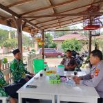 MWCNU Silaturahmi di Polsek Banjit, Kapolsek Sosialisasi Layanan 110 Polri