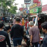 “Hantam dari Arah Berlawanan, Dua Pemotor Perempuan Tersungkur di Depan Pasar Rejowinangun”