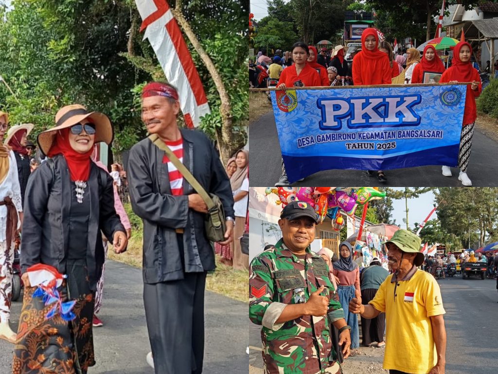 Meriah! Karnaval Desa Gambirono Sukses Terlaksana
