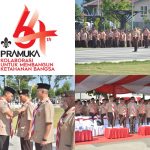 Bangun Kolaborasi Untuk Membangun Ketahanan Bangsa! Dandim 0824 Jadi Pembina Upacara Dalam HUT Pramuka Ke 64
