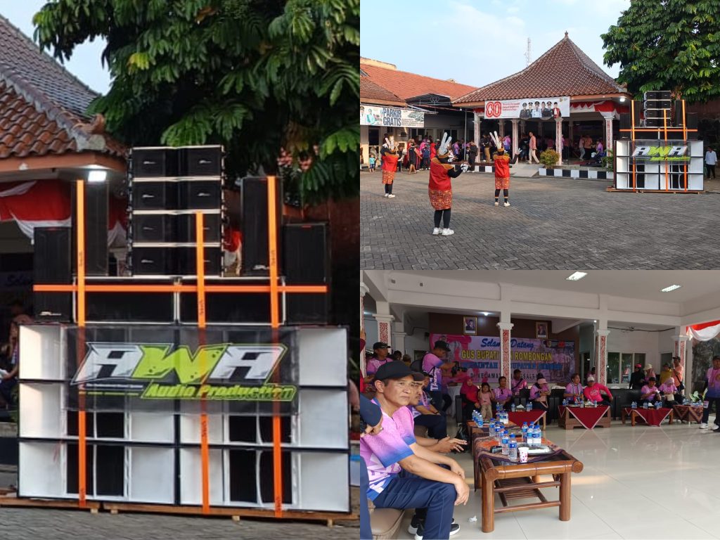 Menggelegar! Awa Audio Sound System Pendatang Baru Sambut Kehadiran Bupati Jember Di Pos Kecamatan Bangsalsari