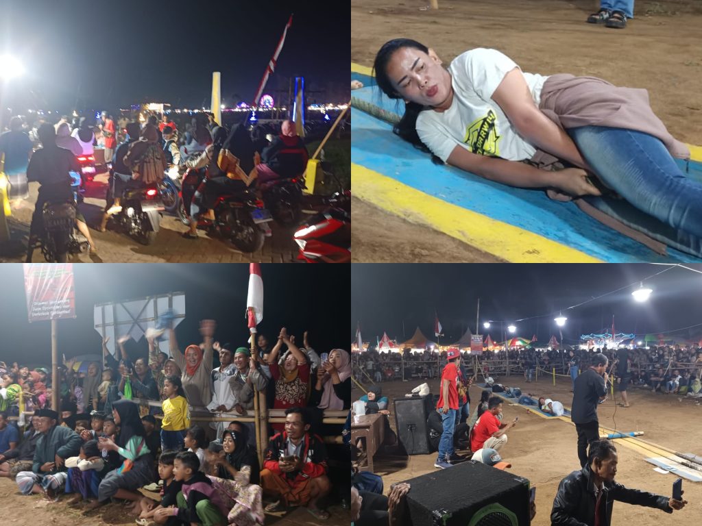 Penuh Sorak Penonton! Pertandingan Kelas Puteri Tarik Tambang Akhmat Khoiri Cup 2 Berlangsung Seru