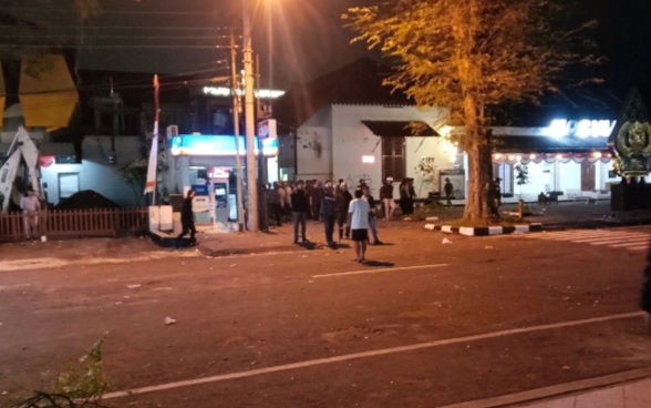 Magelang Mencekam! Aksi Solidaritas Driver Ojol Berujung Bentrokan, Polres Jadi Sasaran Amuk Massa