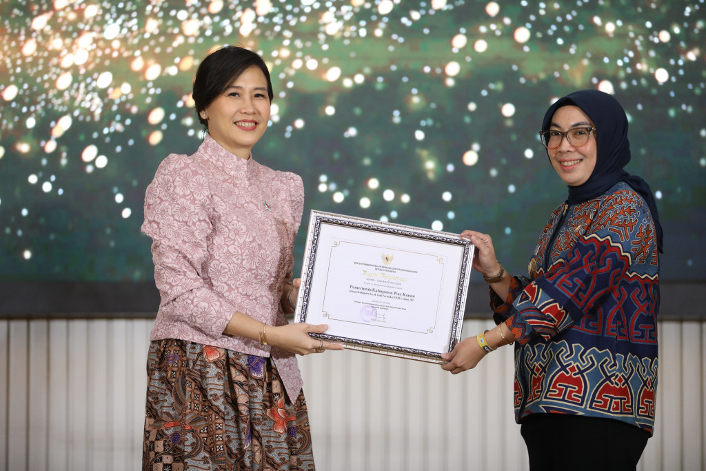 Way Kanan Raih Penghargaan Kabupaten Layak Anak Tahun 2025 Untuk Kelima Kalinya
