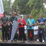 Meriahkan HUT RI Ke-80, Pemkab Way Kanan Ajak Warga Ikut Jalan Sehat dan Lomba Estafet