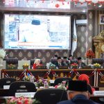 Pemkab Way Kanan Ikuti Rapat Paripurna Istimewa Mendengarkan Pidato Kenegaraan Presiden RI