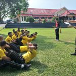 Polres Way Kanan Gelar Tes Kesamaptaan Jasmani Semester II Tahun 2025