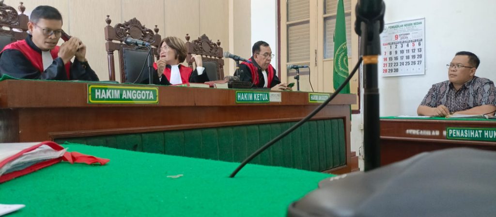 Sidang Lanjutan Gugatan Nama dan Logo IWO di PN Medan, Majelis Hakim Pertanyakan Alamat PWO