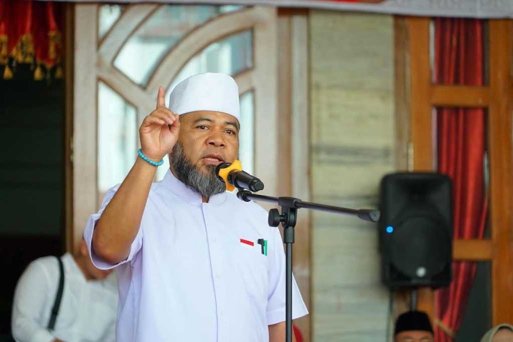 Memperingati Maulid Nabi Muhammad Saw, Ribuan Jamaah Hadiri Tabligh Akbar Merah Putih