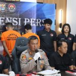 Konferensi Pers Satnarkoba Polres Way Kanan Gagalkan Peredaran Narkotika Jenis Sabu di Km 6 Blambangan Umpu dan Baradatu