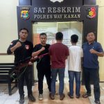 Diduga Lakukan Pengeroyokan, Polres Way Kanan Amankan Dua Pelaku di Sri Rejeki