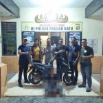 Polsek Pakuan Ratu Ringkus Diduga Pelaku Curat Ranmor di Tempat Karoke Bintang