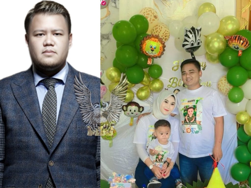 Ucapan Ultah Perdana Ananda M. Archio Giovano R. Fatih Mas Putra CEO MGG M. Safril Ridho Dengan Istri Tercintanya Leni Sagita