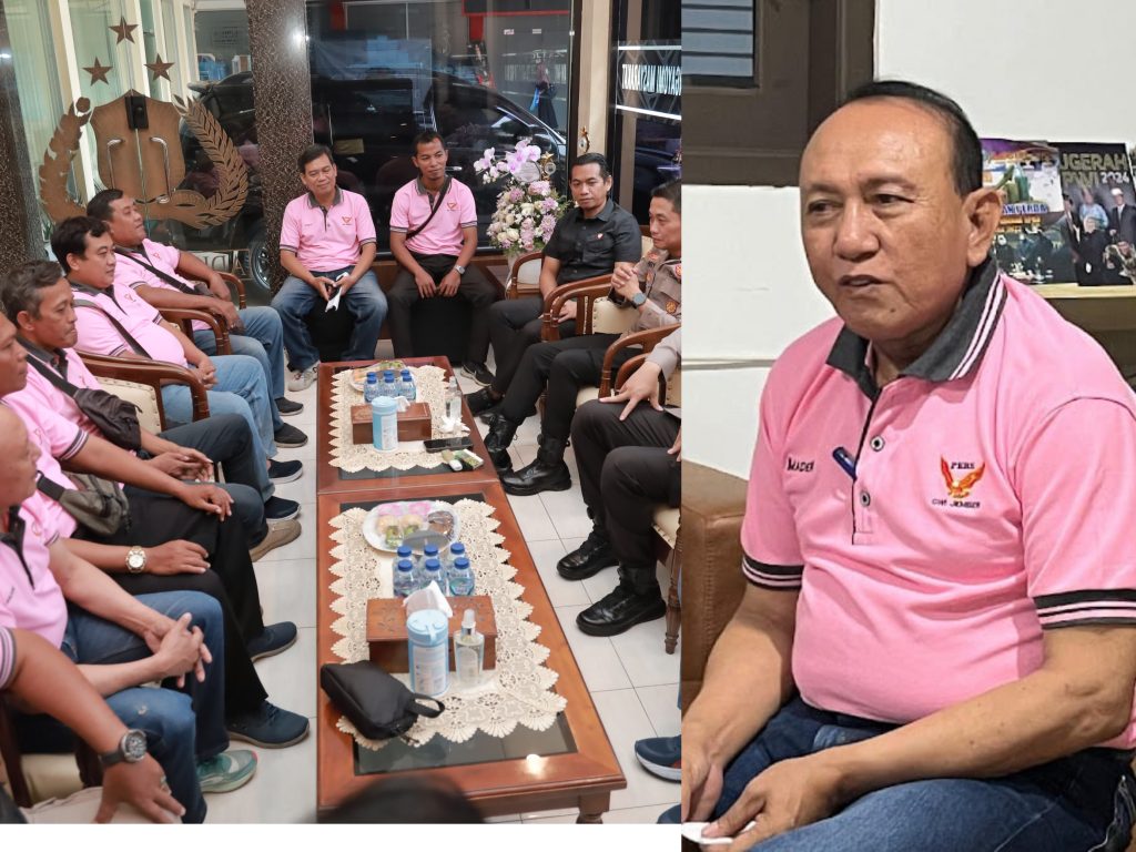 Bergerak! Ahmadi Madek Nahkodai GWI Jember Lakukan Audiensi Dengan Diskominfo Dan Polres Jember