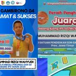 Prestasi Gemilang! Muhammad Rizqi Wahyudi Siswa SDN Gambirono 04 Raih Juara Tiga Olimpiade Sains Nasional Di Jakarta